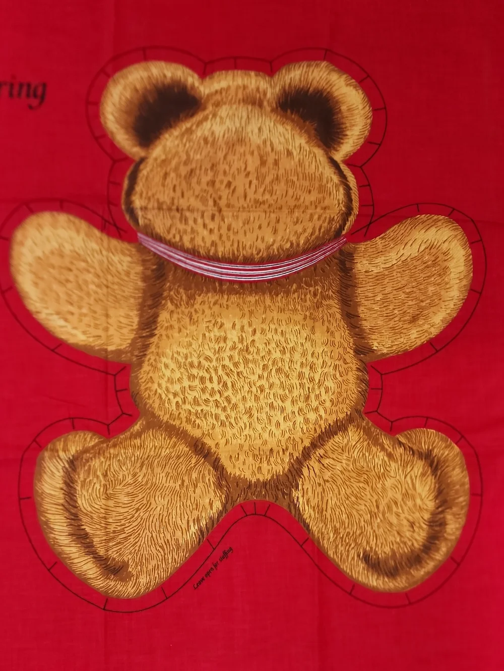 Vintage Hallmark Cards DIY Christmas Gathering Teddy Bear Craft Project Gift